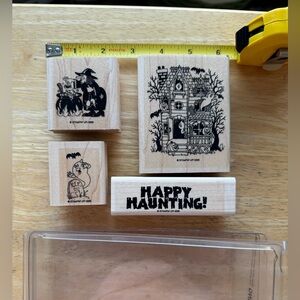 Stampin' Up! “Happy Haunting” Rubber Stamp Set for your next Arts & Crafts Night
